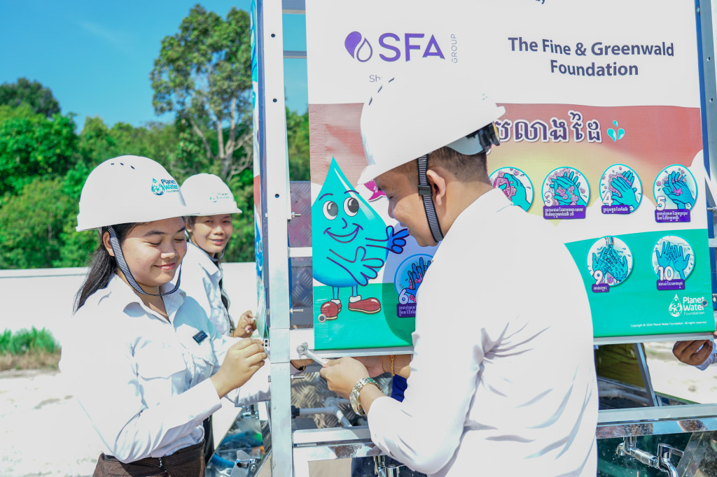 SFA Group Partners with Planet Water to Bring Clean Water to Cambodian School